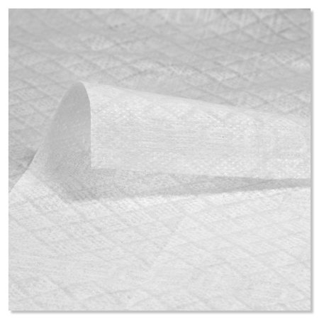 CHICOPEE Durawipe Medium-Duty Industrial Wipers, 13.1 x 12.6, White, 650/Roll D733W